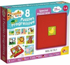 Puzzle Lisciani Giochi Carotina Baby 8 Puzzles Progressive