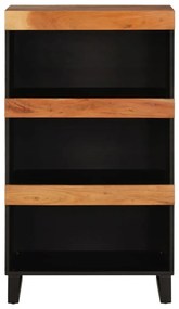 Credenza 60x33x107 cm in legno massello di acacia