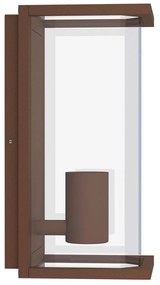 Applique Corten Mattone E27 IP54 per Esterni - Serie PRISM