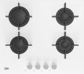 Beko - hilg 64222 sw. Colore del prodotto: Bianco, Posizionamento dell'apparecchio: Da incasso, Dimensione della larghezza del piano cottura: 60 cm.