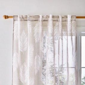 Tenda beige 183x140 cm Palm Leaf - Catherine Lansfield