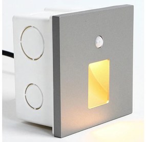 Emithor 70422 - Lampada LED per scale con sensore VIX LED/1W/230V 4000K grigio