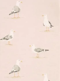 Sanderson Carta da parati Shore Birds - Blush