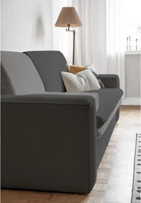 Divano in grigio scuro allungabile 237 cm Wilson – Miuform