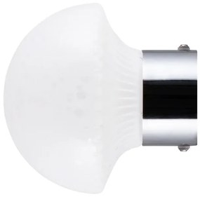 Fungo 16 Applique da Parete/Plafoniera IP44 Bianco/Cromo - Globen Lighting