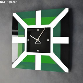 Orologio da parete dal design moderno Verde