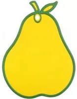 Tagliere pera 24,5x32,5 cm giallo