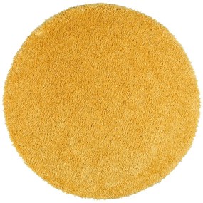 Tappeto giallo , ø 80 cm Aqua Liso - Universal