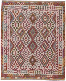 Kilim Tappeto 200x240 (Afghanistan) Tessuto A Mano