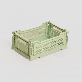 Scatola di plastica pieghevole e impilabile Doli Celadon & 26 cm - Sklum