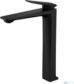 Miscelatore per lavabo ELITE EDITION BS1910 da piano in ottone, in più finiture tra cui cromo e nero opaco — Nero opaco — 28 cm