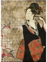 Coordonne Carta da parati panoramica Geisha Graffiti - 8000036N