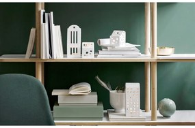 Portacandele in ceramica per tea light Urbania Lighthouse Functio - Kähler Design