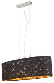 Globo 15229H2 - Lampadario a sospensione con filo CLARKE 3xE27/60W/230V