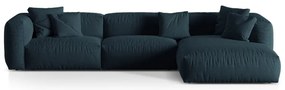 Divano angolare modulare blu scuro (angolo destro) Martina - Micadoni Home