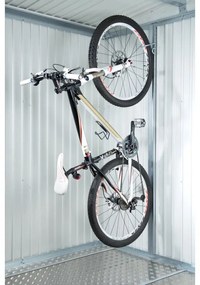Rastrelliera bici da parete per 2 posti L 6.8 x H 3 cm