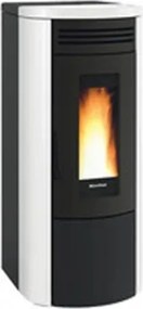 Termostufa a pellet idro Costanza 16,0 kW Bianco - Extraflame