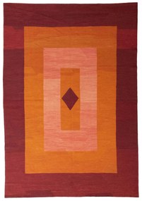 Kilim Tappeto persiano 290 x 200 Rosso (Iran) Tessuto A Mano