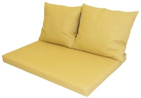 Cuscino per pallet in cotone e poliestere 120 x 120 x Sp 8 cm