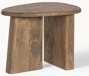 Tavolino ovale in legno di mango Zacatecas