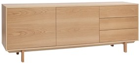 Credenza scandinava legno chiaro L195 cm SID
