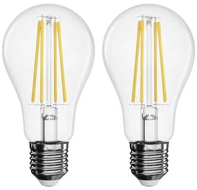 SET 2x Lampadina LED FILAMENT A60 E27/5,9W/230V 2700K