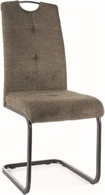 Sedia Axo Brego oliva77/nero