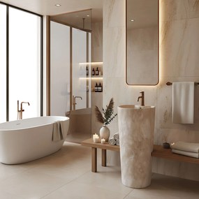 Lavabo monolitico Blanka Savana Matt