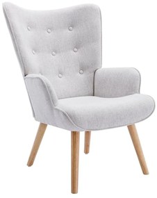 Poltrona in Tessuto Grigio - VATELY