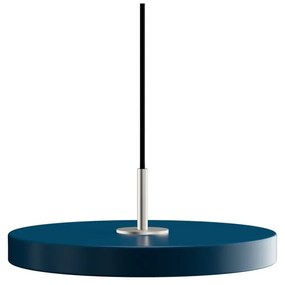 Lampada a sospensione a LED in colore petrolio con paralume in metallo ø 31 cm Asteria Mini - UMAGE