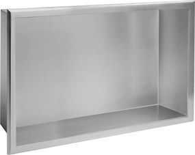 MENSOLA BAGNO 30x45 steel brush