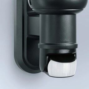 STEINEL 634216 - L 560 S lampada da parete nera con sensore per esterno