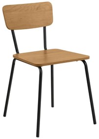 Sedia da pranzo in colore naturale Peru - Actona