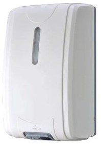 New line s3 dispenser sapone elettronico 2000ml per sapone liquido con erogatore orientabile con sensore di movimento bianco