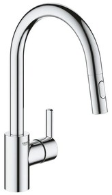 Rubinetto da cucina a sfilare Feel Clova cromo lucido GROHE