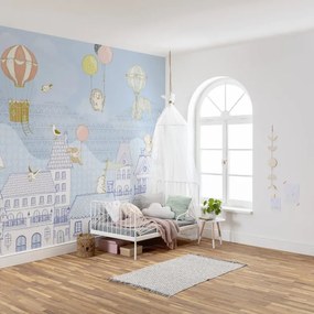 Fotomurale KOMAR Rooftop ralley, Multicolore 350X250 cm