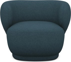 Poltrona color petrolio Hina – Makamii