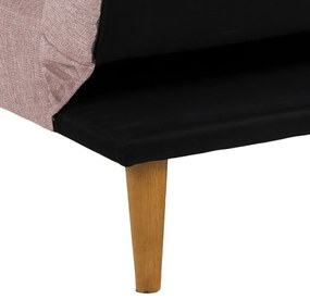 Divano letto rosa 180 cm Matylda - Bonami Essentials