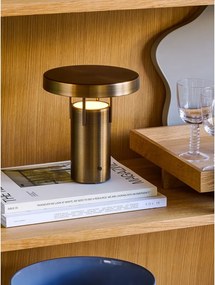 Lampada da tavolo dimmerabile a LED in bronzo (altezza 20 cm) BringMe - Hübsch