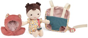 Lilliputiens - Bambola di stoffa Jeanne e marsupio porta-bebè