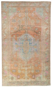 Hamedan Tappeto 160 x 280 Rosso (Iran) Annodato A Mano