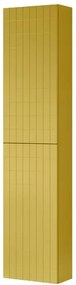 Colonna per mobile bagno Pixel 2 ante P 27 x L 30 x H 160 cm laccato opaco giallo sole