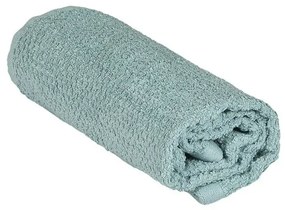 Asciugamani ospite per bagno 100% cotone verde acqua 40x60 cm