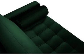 Divano in velluto verde , 174 cm Santo - Milo Casa