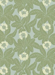 Långelid / von Brömssen Tapete Primula - Field Green