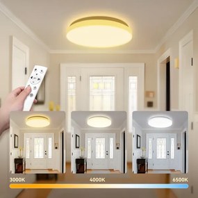 Brilagi - Lampada LED dimmerabile MILKY WAY LED/24W/230V 3000-6500K Ø 38 cm + telecomando