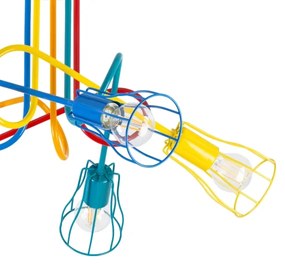 Lampadario a plafone OXFORD 5xE27/15W/230V