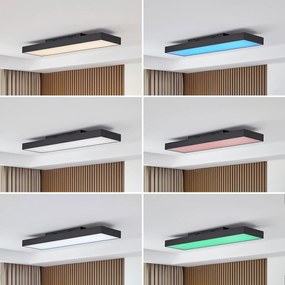 Lucande Leicy plafoniera LED RGB color flow 100cm
