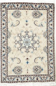 Nain Tappeto persiano 60x90 Beige (Iran) Annodato A Mano