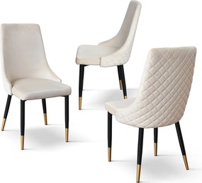 ARLETTE - sedia di design moderno in velluto